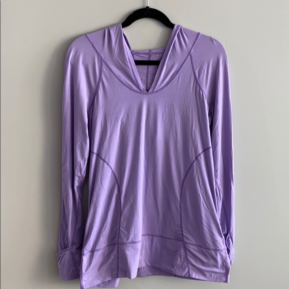 Lilac Zella brand long sleeve athletic top